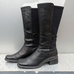 New Look Black Heeled Boots